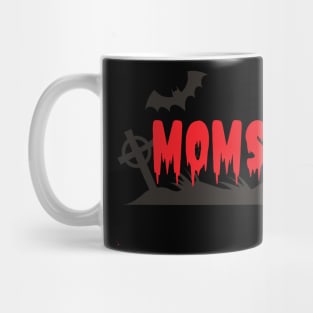 Momster Halloween Mom Bat. Mug